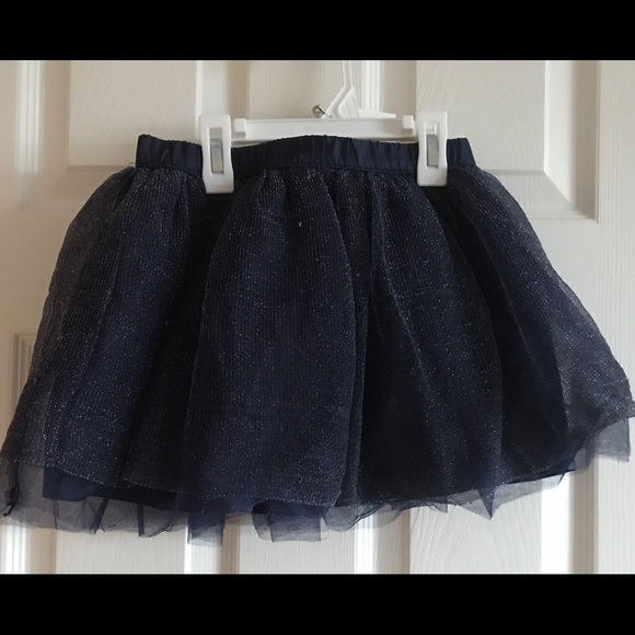 dark blue tutu skirt